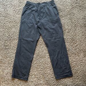 Lululemon Discipline Men's Pants Gray Medium 28" Stretch Pockets Gym Sweatpants